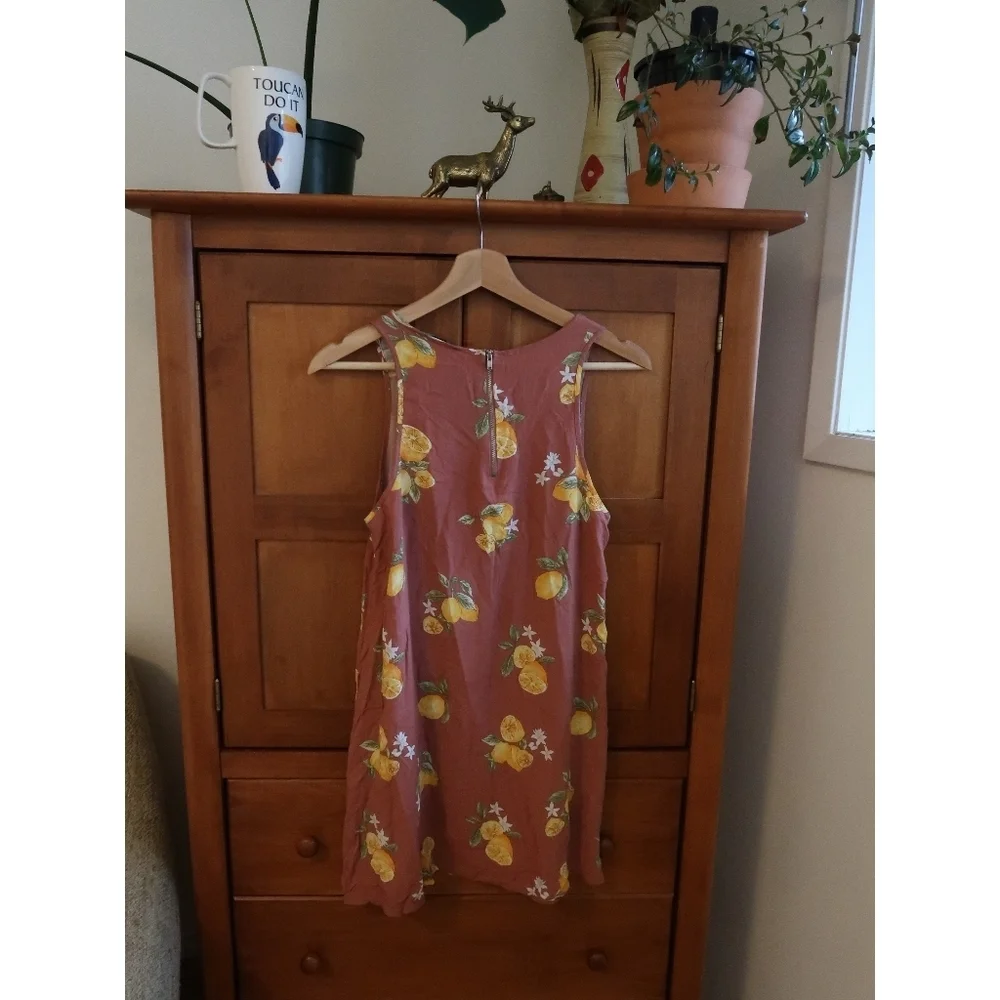 Lemon Pattern Mini Dress - Picture 5 of 6